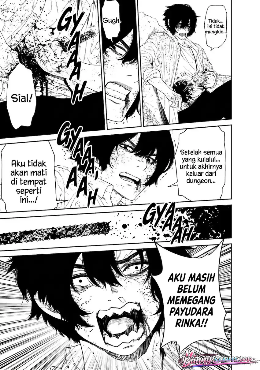 Dungeon de Tatakaitsuzukete 20-nen no Doutei Yuusha, Chijou ni Modottara Danjoubi 1:1000 no Sekai Datta Chapter 4.2 Gambar 9