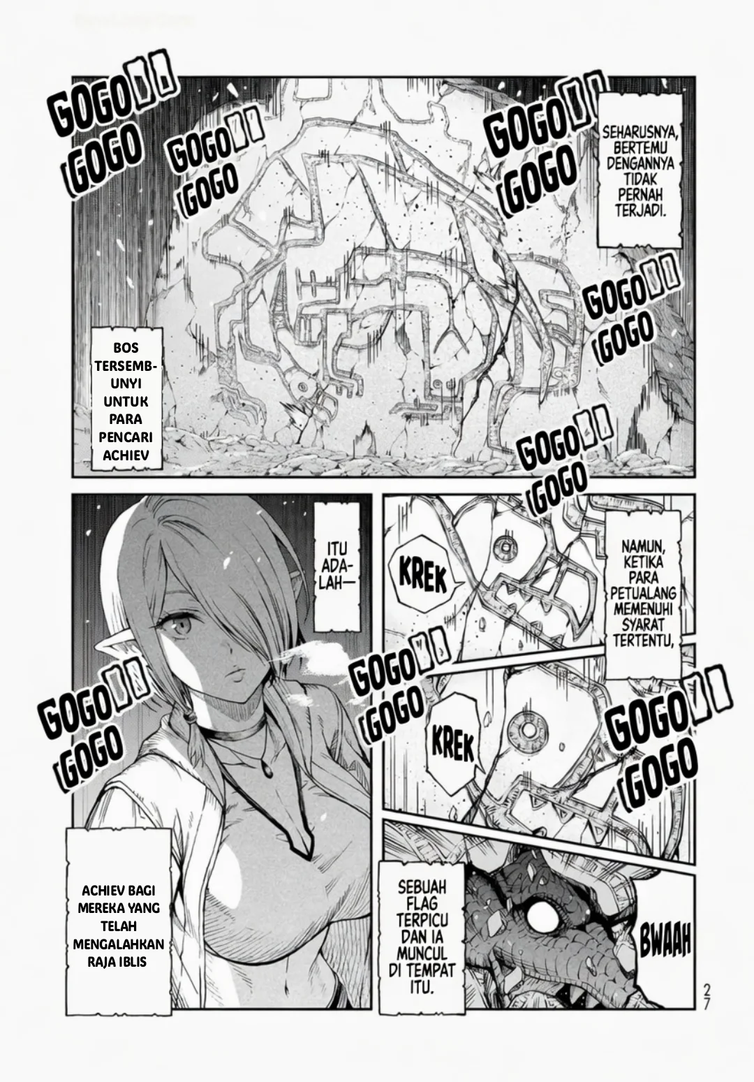 Dungeon Elf ~Dungeon ni Takarabako ga Aru no wa Atarimae desu ka~ Chapter 1 Gambar 23