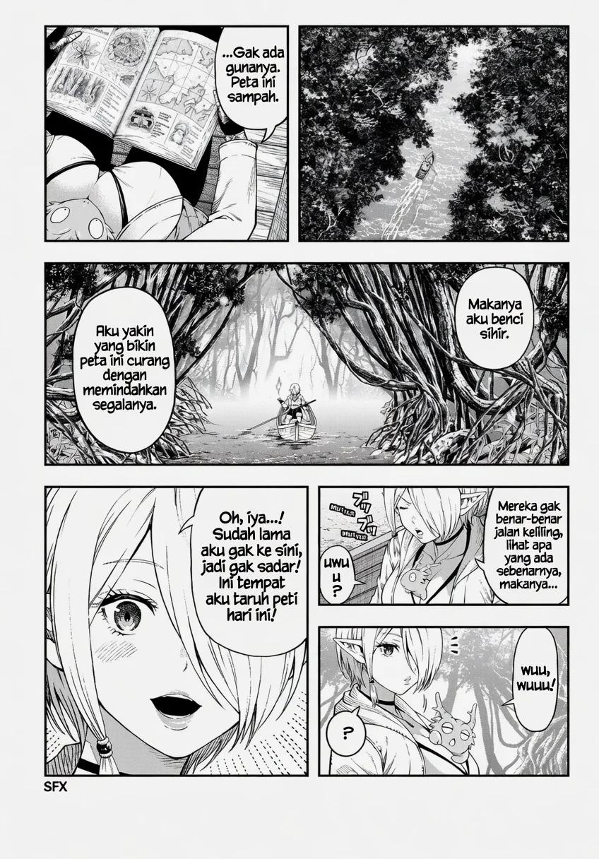 Manga Dungeon Elf ~Dungeon ni Takarabako ga Aru no wa Atarimae desu ka~ Chapter 3 gambar 2