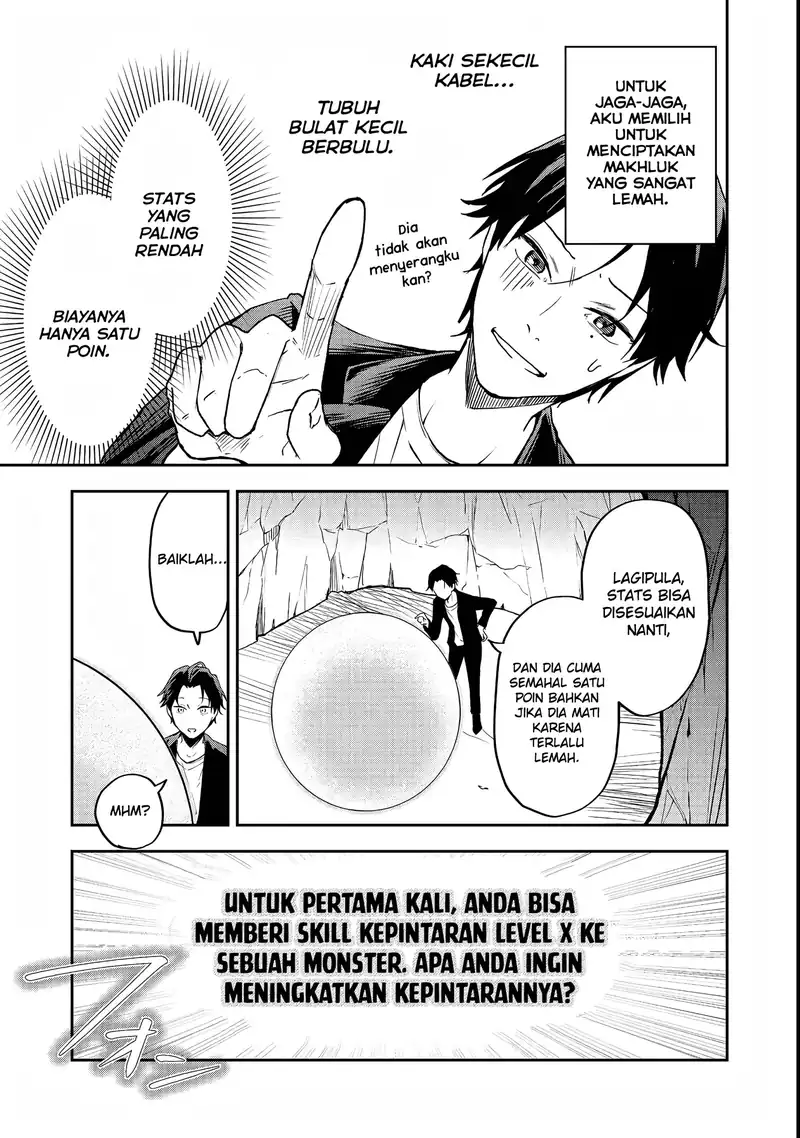 Dungeon Master Han-me ~Futsu ni Yatte mo Muri Soudakara Casino Tsukurukoto ni Shita~ Chapter 1 Gambar 17