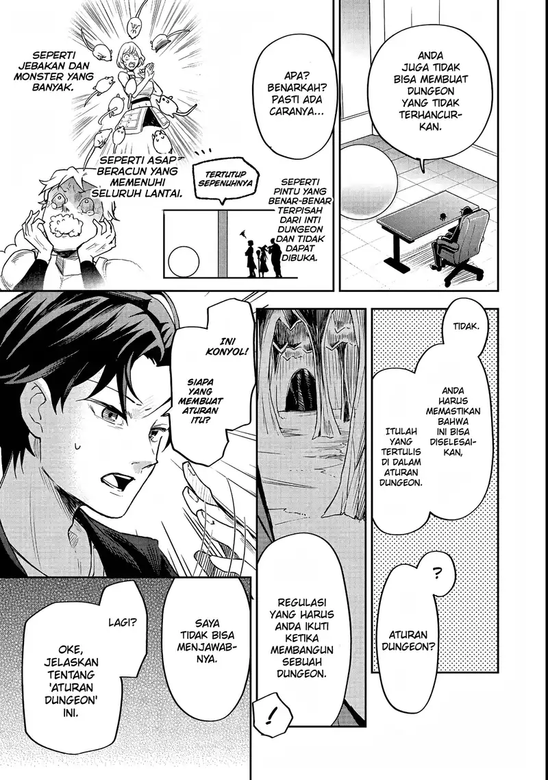 Dungeon Master Han-me ~Futsu ni Yatte mo Muri Soudakara Casino Tsukurukoto ni Shita~ Chapter 1 Gambar 25