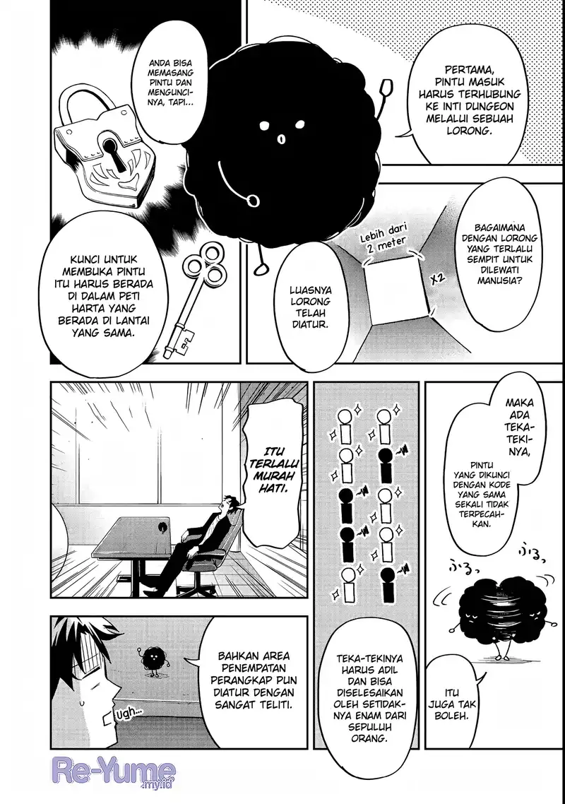 Dungeon Master Han-me ~Futsu ni Yatte mo Muri Soudakara Casino Tsukurukoto ni Shita~ Chapter 1 Gambar 26
