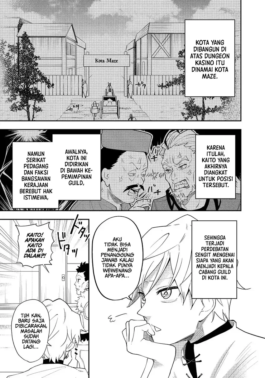 Dungeon Master Han-me ~Futsu ni Yatte mo Muri Soudakara Casino Tsukurukoto ni Shita~ Chapter 11 Gambar 22