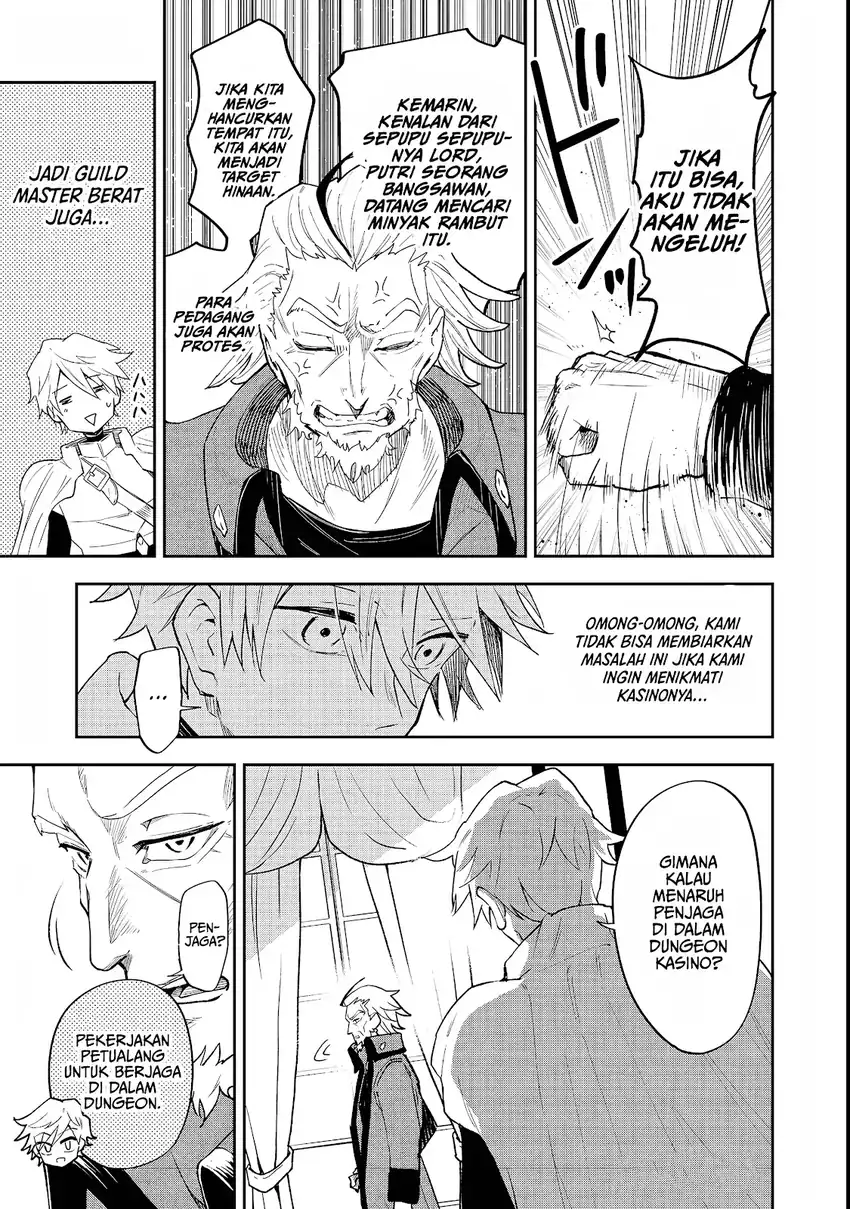 Dungeon Master Han-me ~Futsu ni Yatte mo Muri Soudakara Casino Tsukurukoto ni Shita~ Chapter 3 Gambar 27