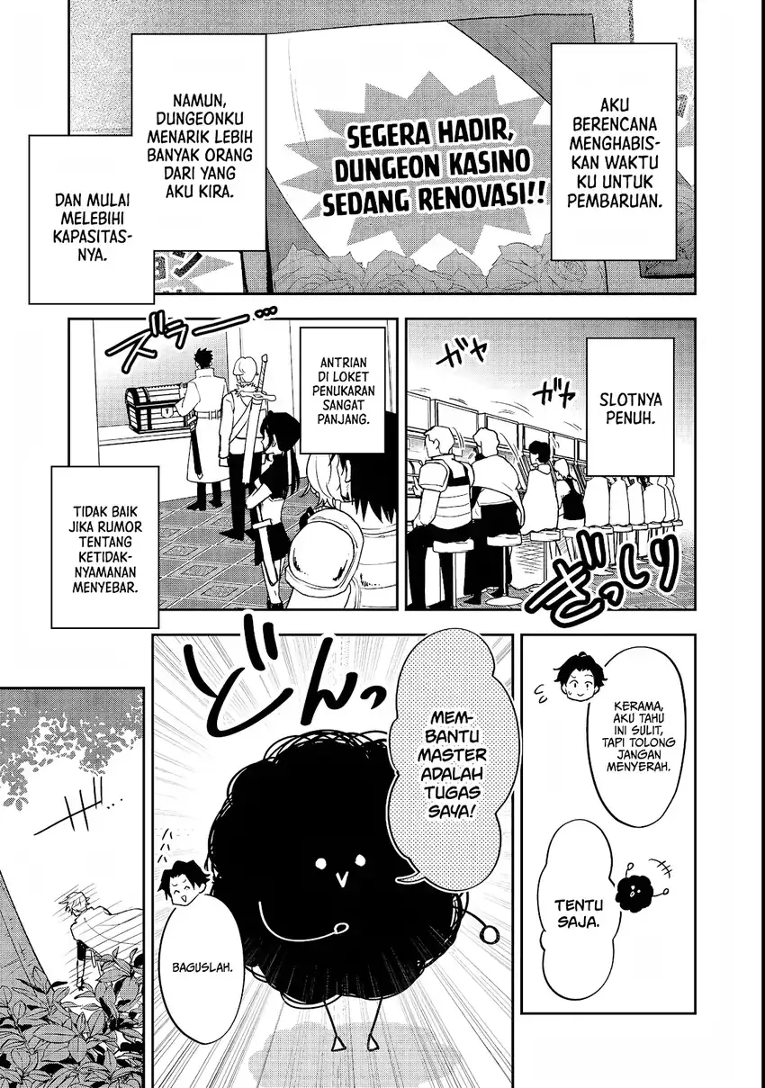 Dungeon Master Han-me ~Futsu ni Yatte mo Muri Soudakara Casino Tsukurukoto ni Shita~ Chapter 3 Gambar 4