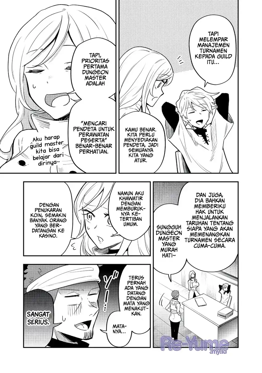 Dungeon Master Han-me ~Futsu ni Yatte mo Muri Soudakara Casino Tsukurukoto ni Shita~ Chapter 7 Gambar 26