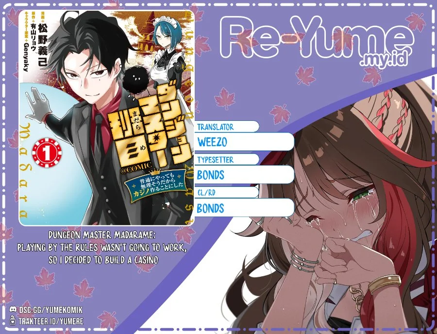 Komik Dungeon Master Madarame: Playing by the Rules Wasn’t Going to Work, so I Decided to Build a Casino Chapter 2 gambar 1
