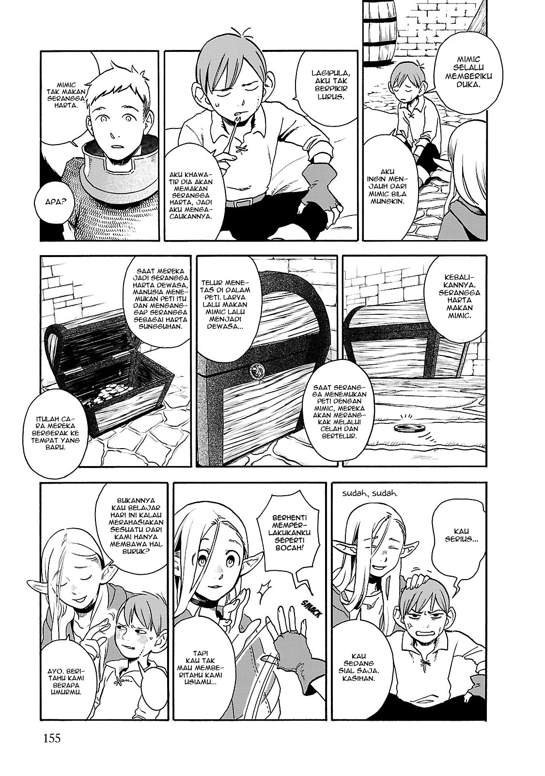 Dungeon Meshi Chapter 13 Gambar 28