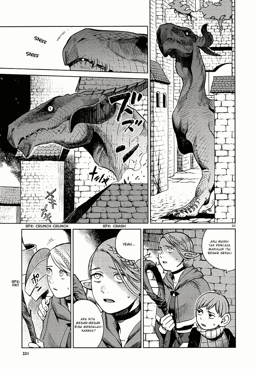 Dungeon Meshi Chapter 23 Gambar 24