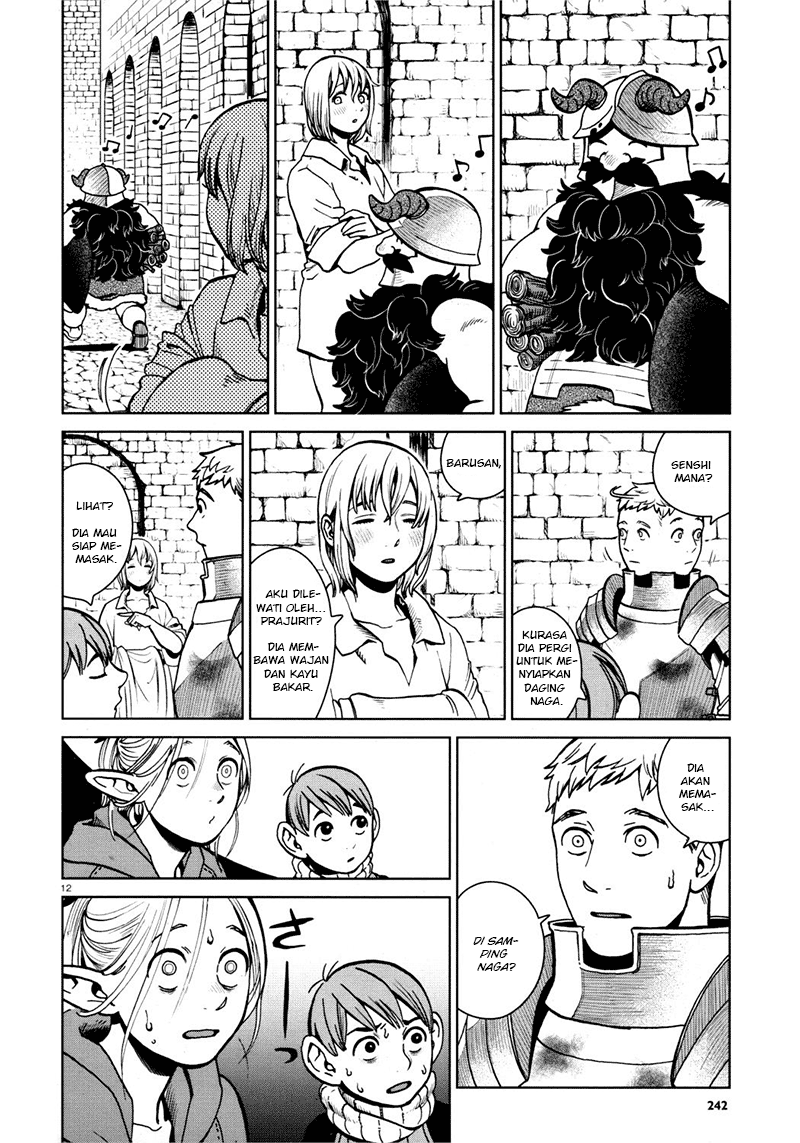 Dungeon Meshi Chapter 28 Gambar 13