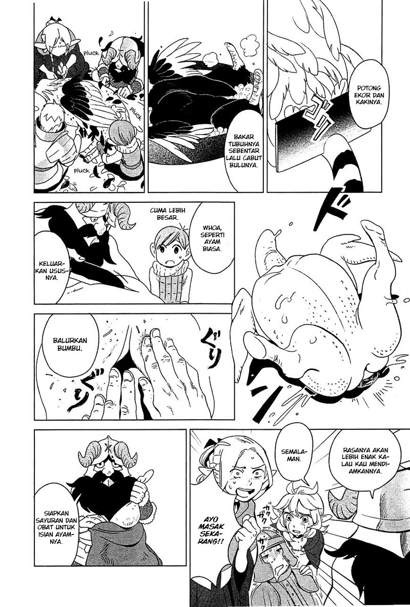 Dungeon Meshi Chapter 3 Gambar 17