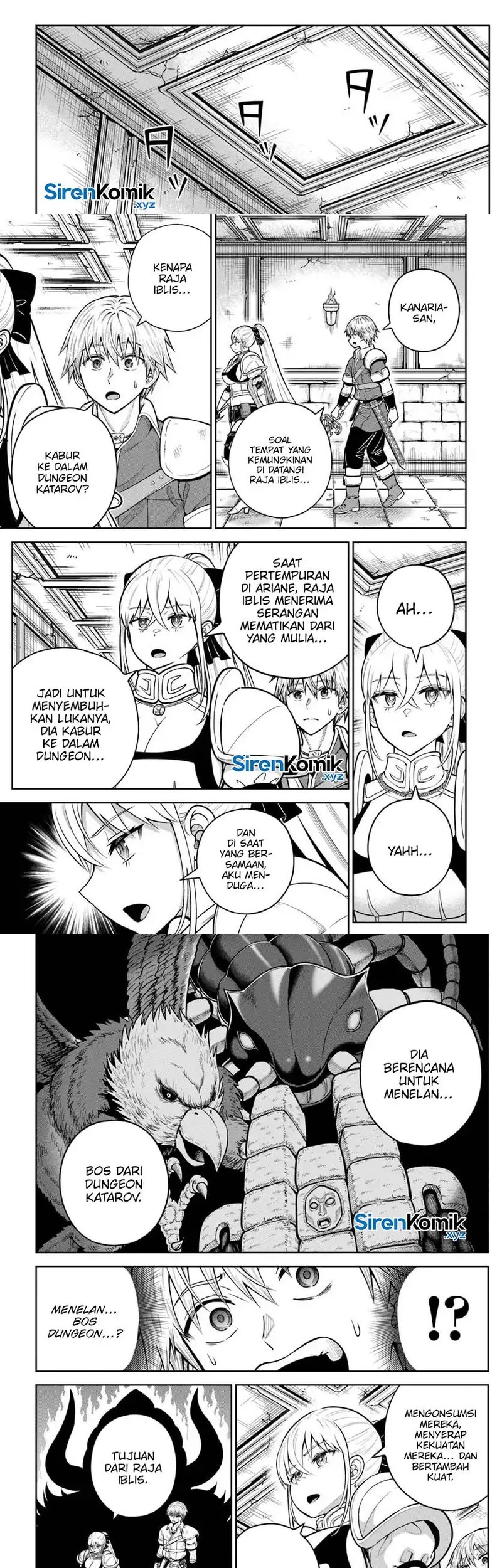 Dungeon ni Hisomu Yandere na Kanojo ni Ore wa Nando mo Korosareru Chapter 28 Gambar 4