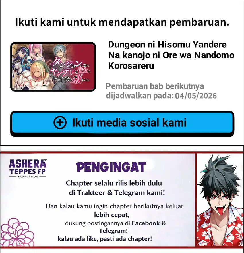 Dungeon ni Hisomu Yandere na Kanojo ni Ore wa Nando mo Korosareru Chapter 35