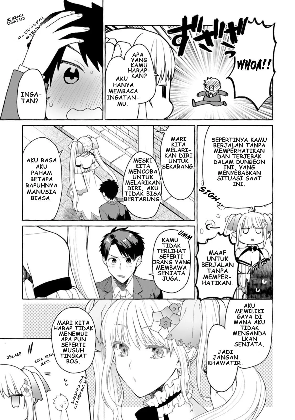 Dungeon no Aru Sekai de Kashikoku Sukoyaka ni Ikiru Houhou Chapter 1 Gambar 21