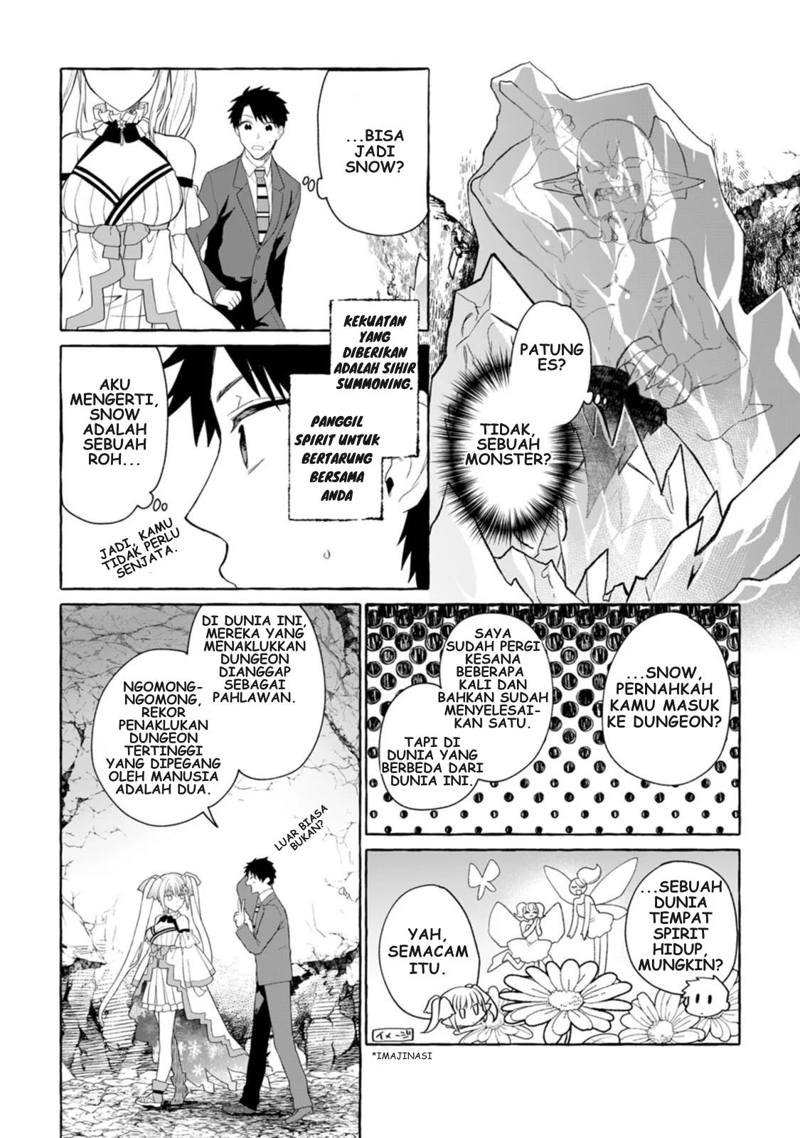 Dungeon no Aru Sekai de Kashikoku Sukoyaka ni Ikiru Houhou Chapter 1 Gambar 23