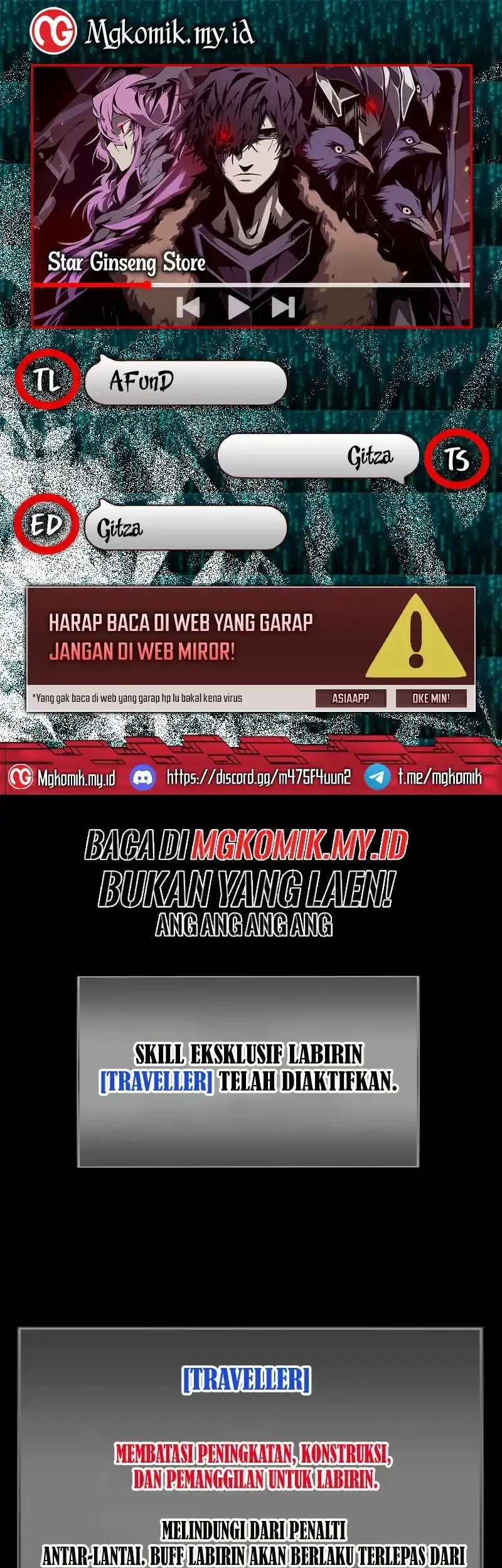 Komik Dungeon Odyssey Chapter 134 gambar nomor 1