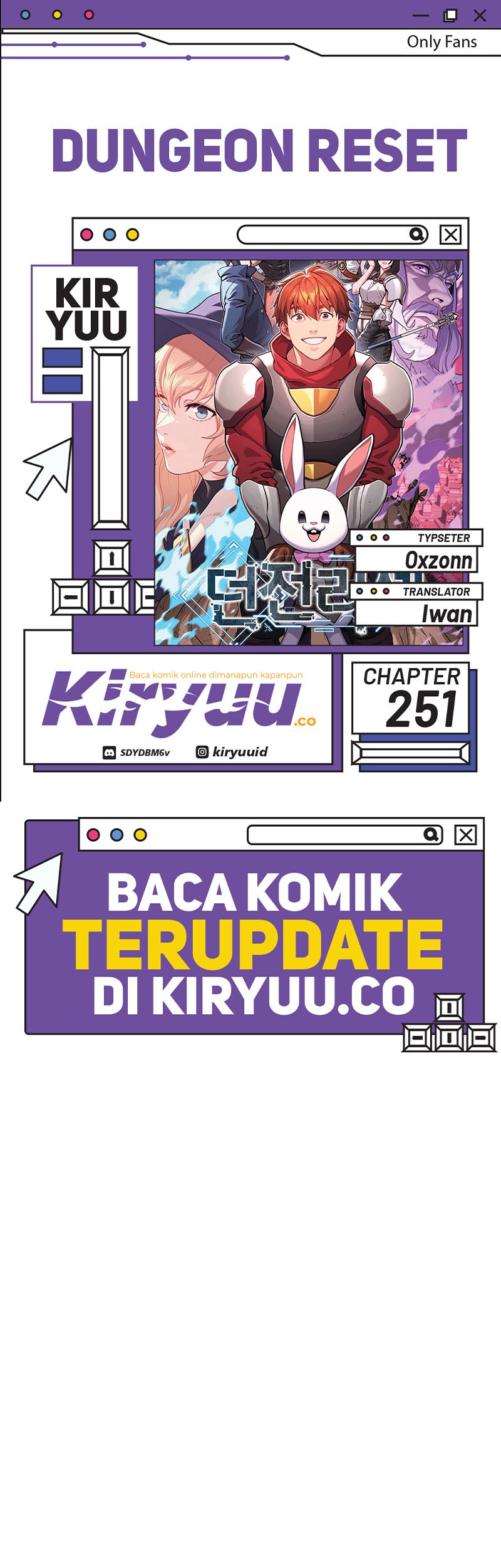 Baca Komik Dungeon Reset Chapter 251 Gambar 1