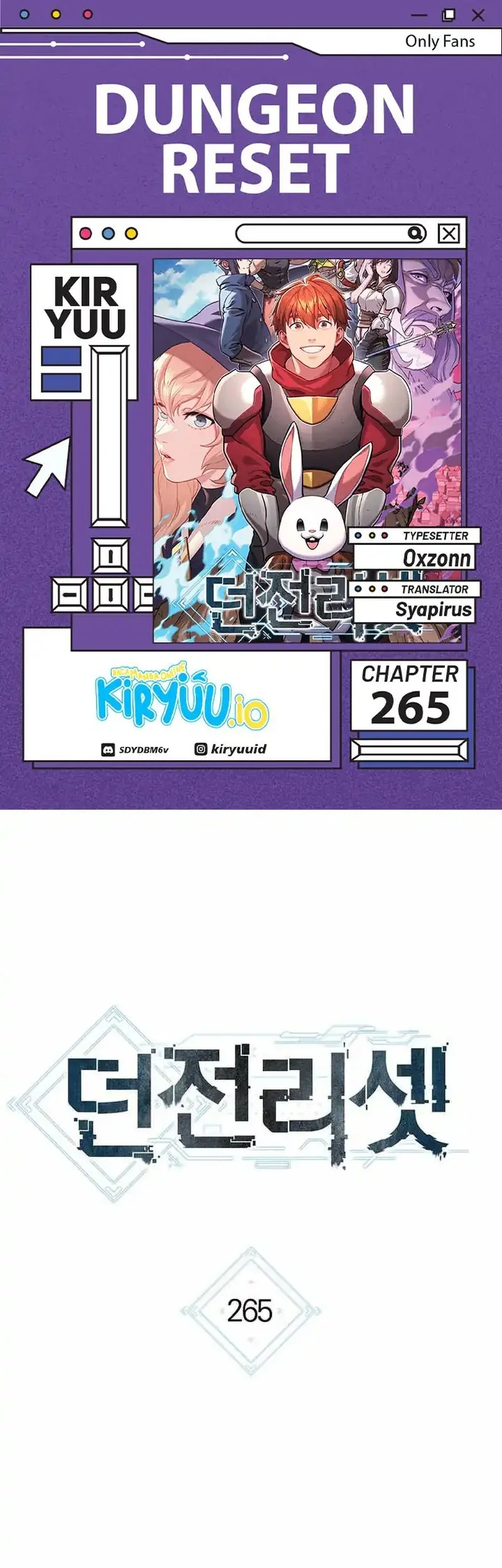 Baca Komik Dungeon Reset Chapter 265 Gambar 1