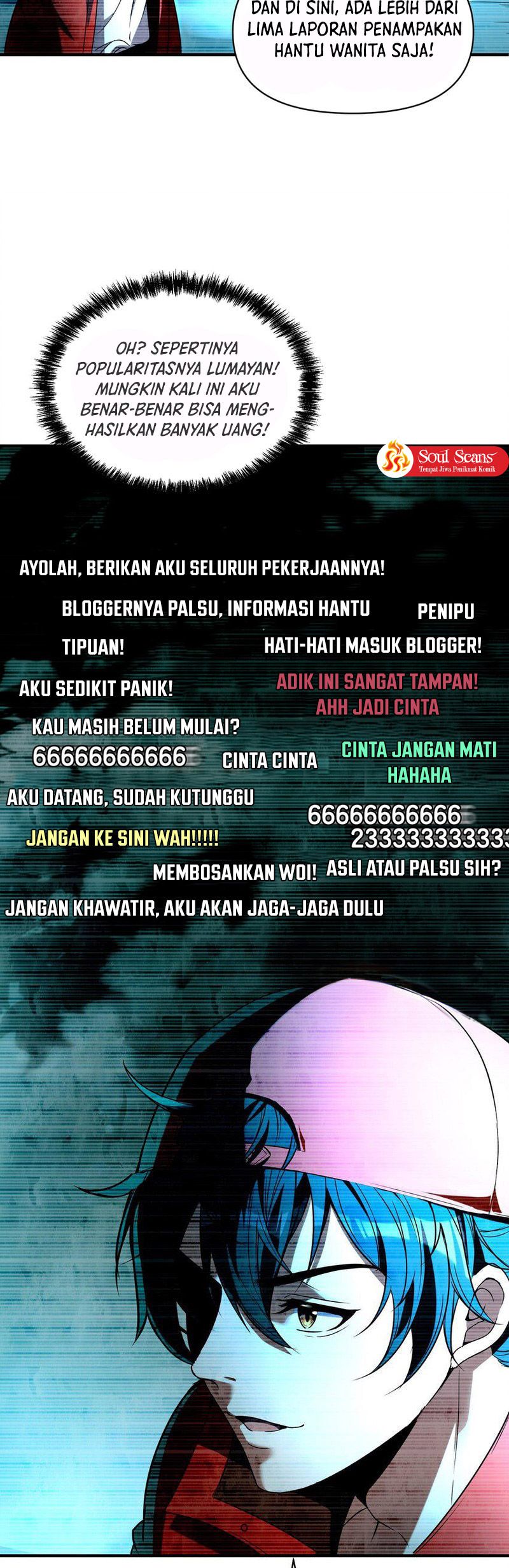 During The Live Streaming, I Proposed To A Female Ghost Chapter 1 Gambar 35