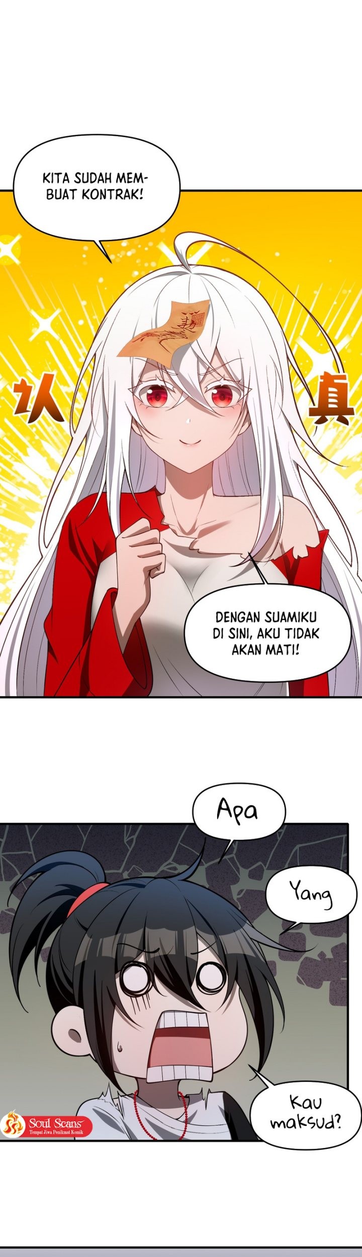 During The Live Streaming, I Proposed To A Female Ghost Chapter 10 Gambar 24