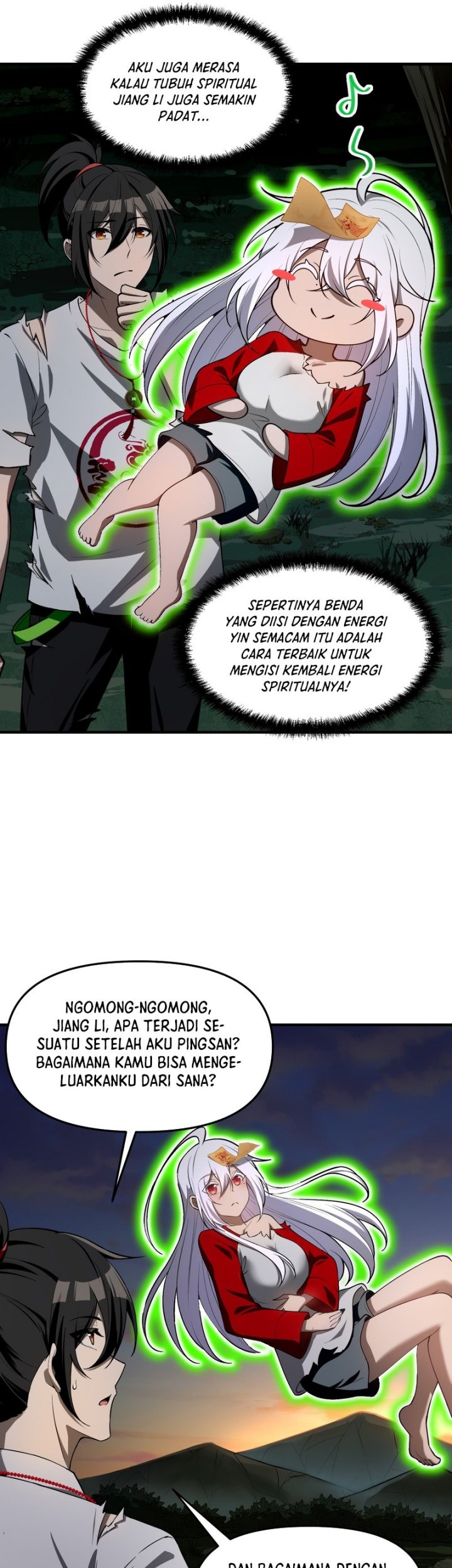 During The Live Streaming, I Proposed To A Female Ghost Chapter 10 Gambar 15
