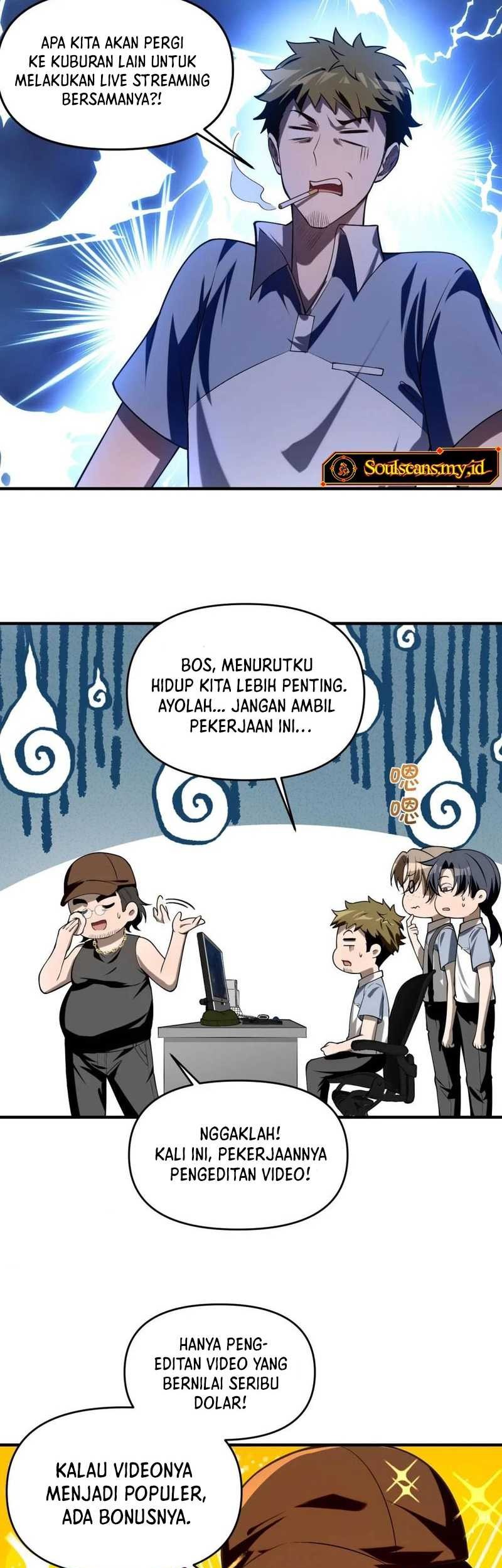 During The Live Streaming, I Proposed To A Female Ghost Chapter 11 Gambar 55