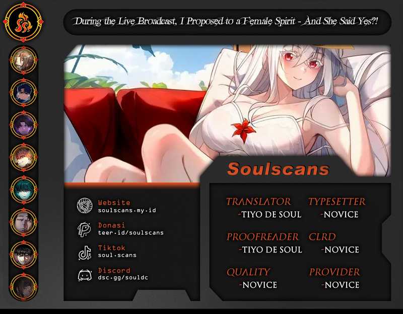 Baca Komik During The Live Streaming, I Proposed To A Female Ghost Chapter 13 Gambar 1