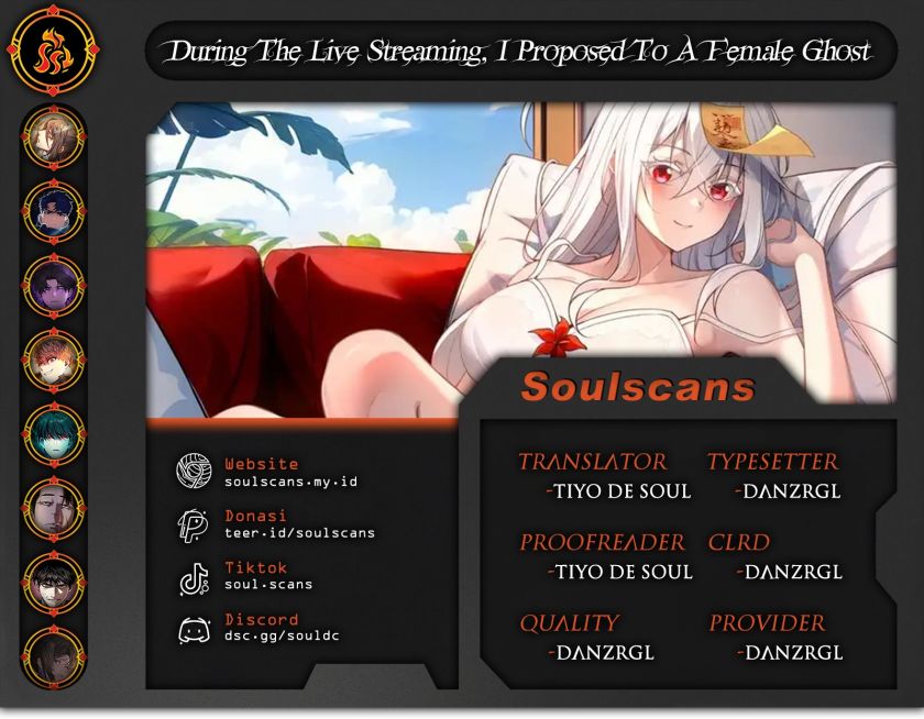 Baca Komik During The Live Streaming, I Proposed To A Female Ghost Chapter 16 Gambar 1