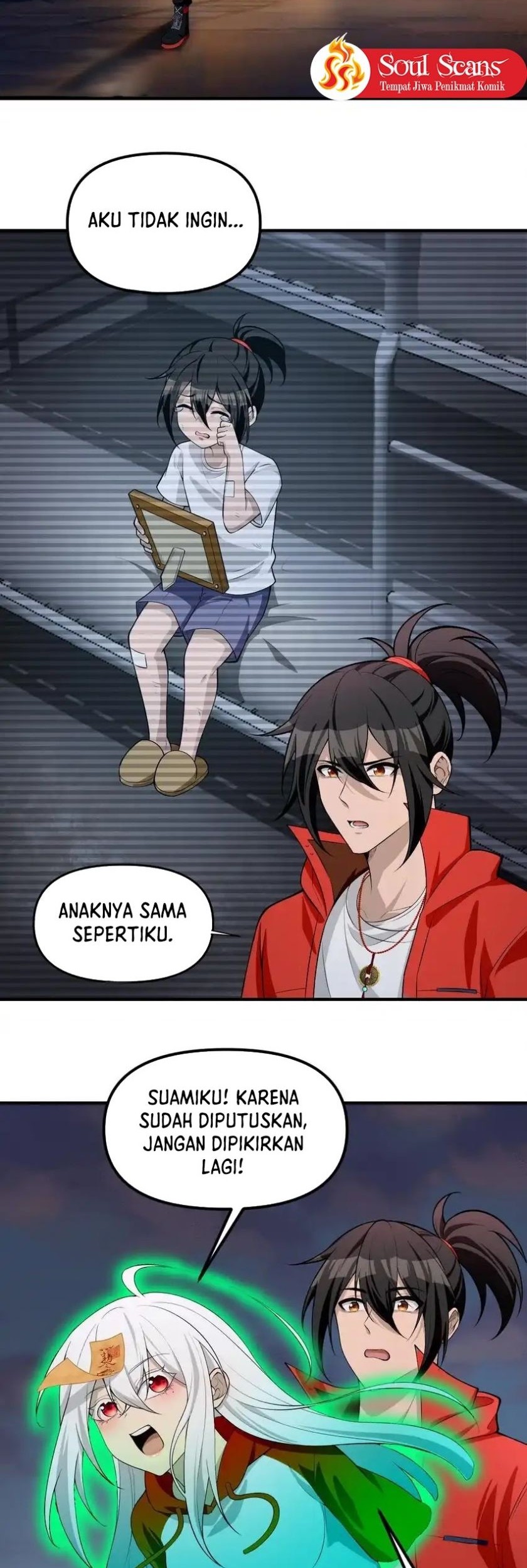 During The Live Streaming, I Proposed To A Female Ghost Chapter 16 Gambar 36