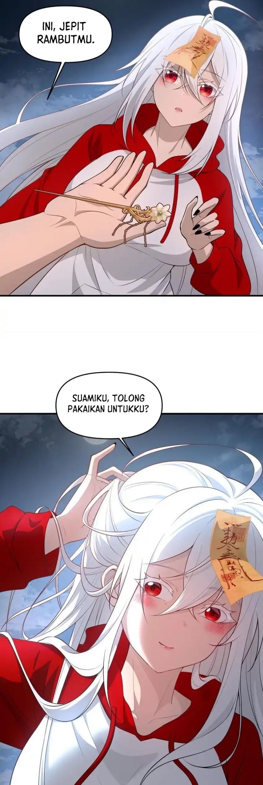 During The Live Streaming, I Proposed To A Female Ghost Chapter 16 Gambar 43