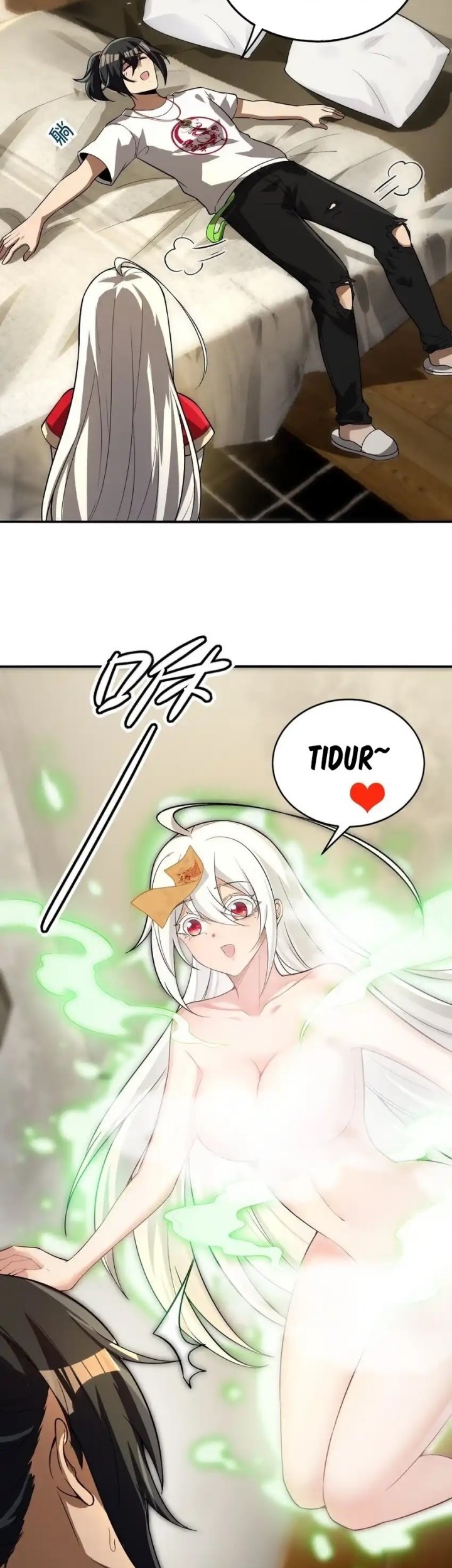 During The Live Streaming, I Proposed To A Female Ghost Chapter 22 Gambar 12