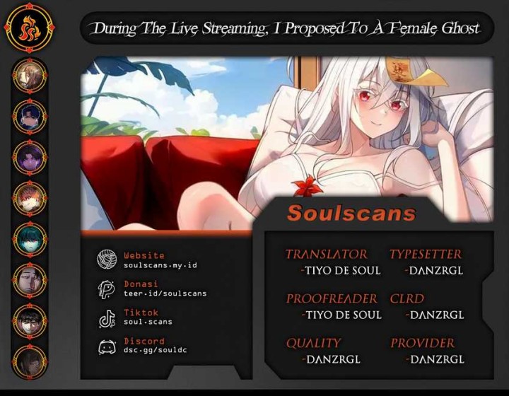 Baca Komik During The Live Streaming, I Proposed To A Female Ghost Chapter 23 Gambar 1