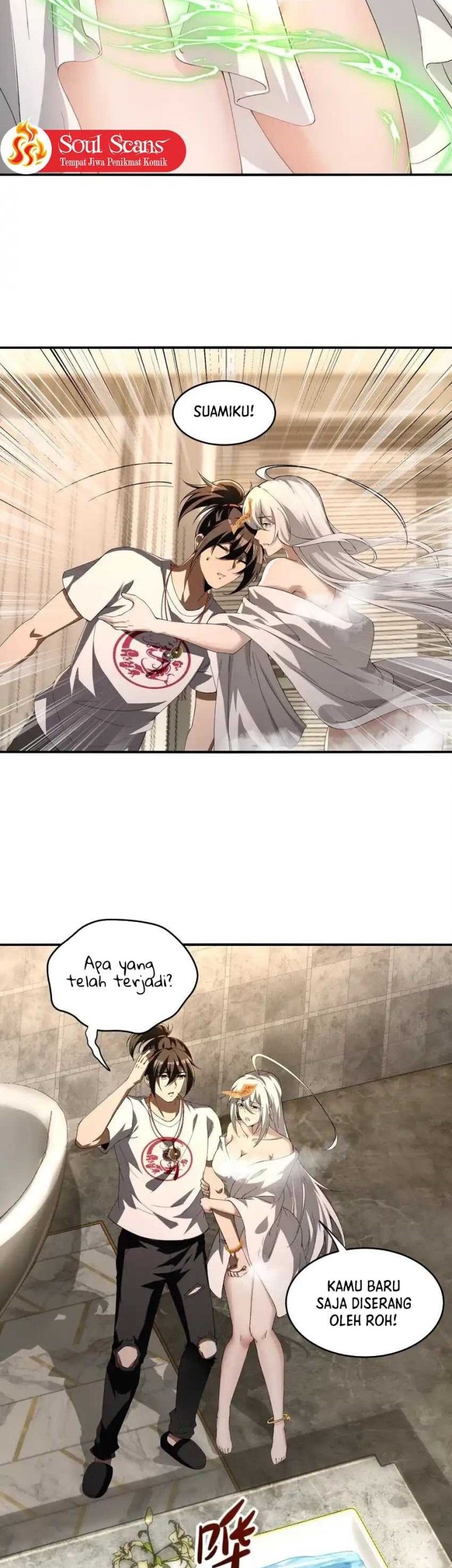 During The Live Streaming, I Proposed To A Female Ghost Chapter 23 Gambar 24