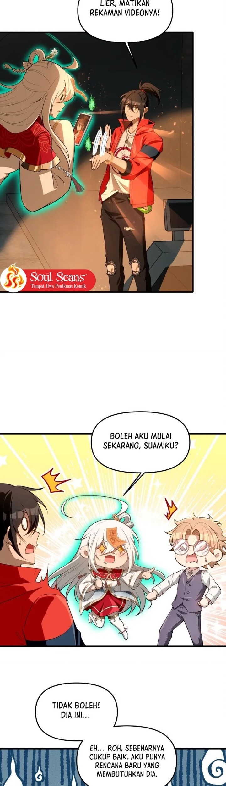 During The Live Streaming, I Proposed To A Female Ghost Chapter 27 Gambar 34