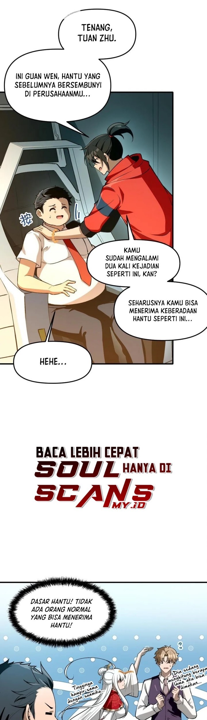 During The Live Streaming, I Proposed To A Female Ghost Chapter 27 Gambar 41