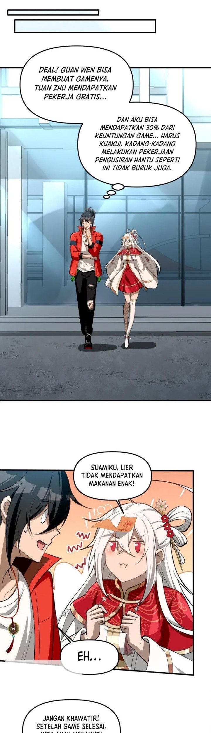 During The Live Streaming, I Proposed To A Female Ghost Chapter 27 Gambar 45