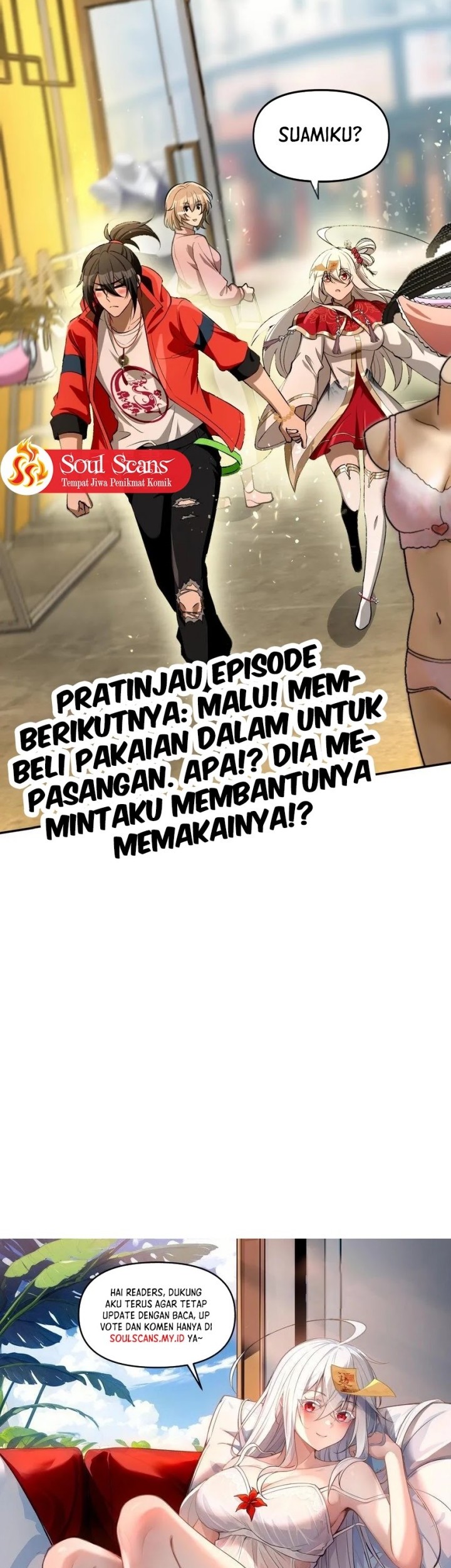 During The Live Streaming, I Proposed To A Female Ghost Chapter 27 Gambar 51