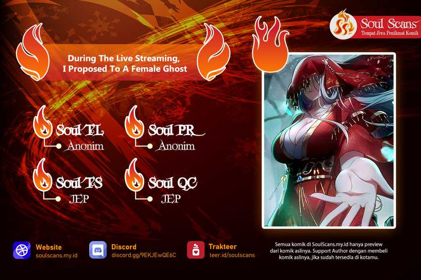 Baca Komik During The Live Streaming, I Proposed To A Female Ghost Chapter 29 Gambar 1