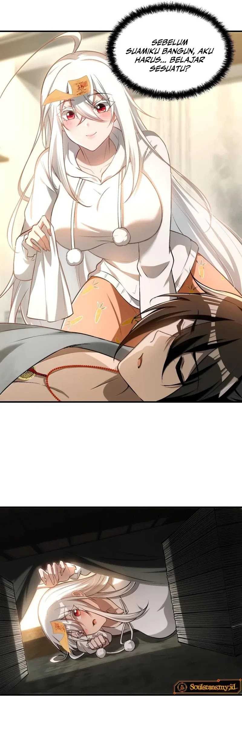 During The Live Streaming, I Proposed To A Female Ghost Chapter 37 Gambar 42