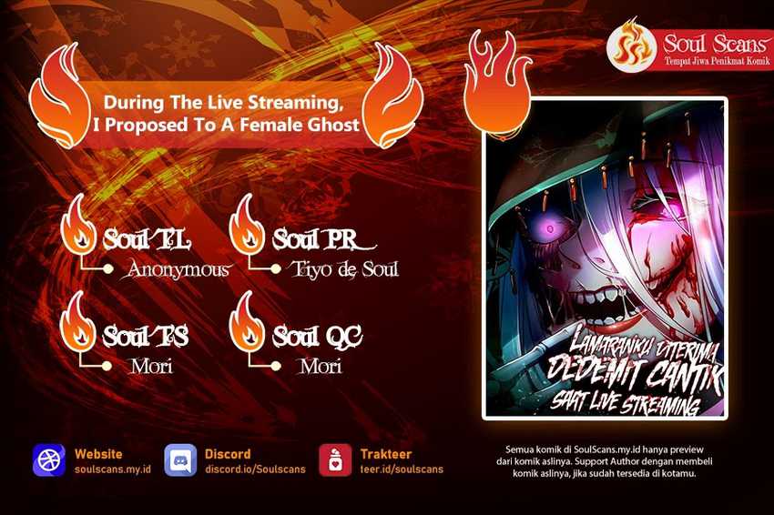 Baca Komik During The Live Streaming, I Proposed To A Female Ghost Chapter 42 Gambar 1