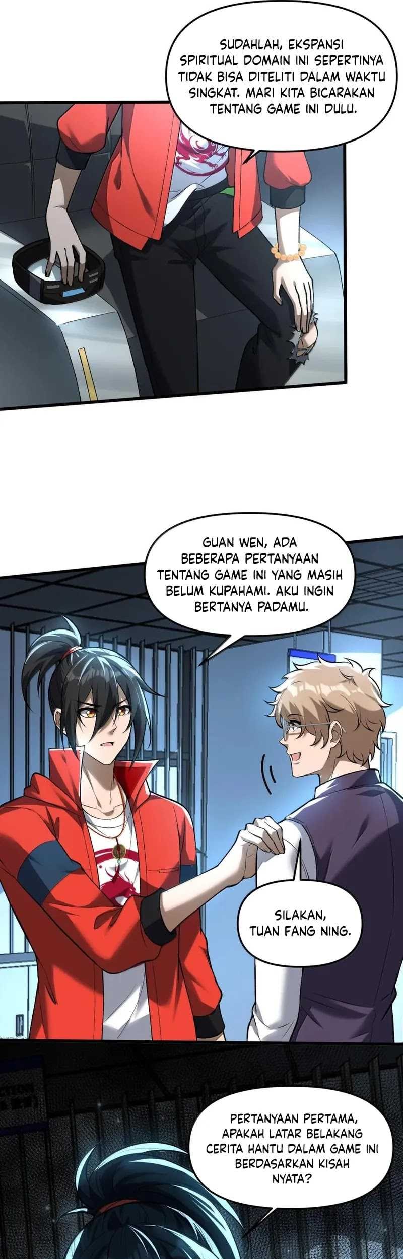 During The Live Streaming, I Proposed To A Female Ghost Chapter 46 Gambar 33