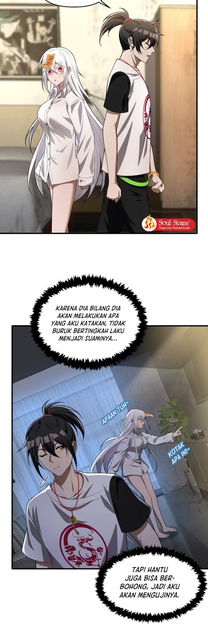 During The Live Streaming, I Proposed To A Female Ghost Chapter 5 Gambar 11