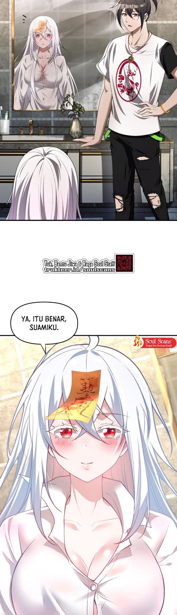 During The Live Streaming, I Proposed To A Female Ghost Chapter 5 Gambar 13