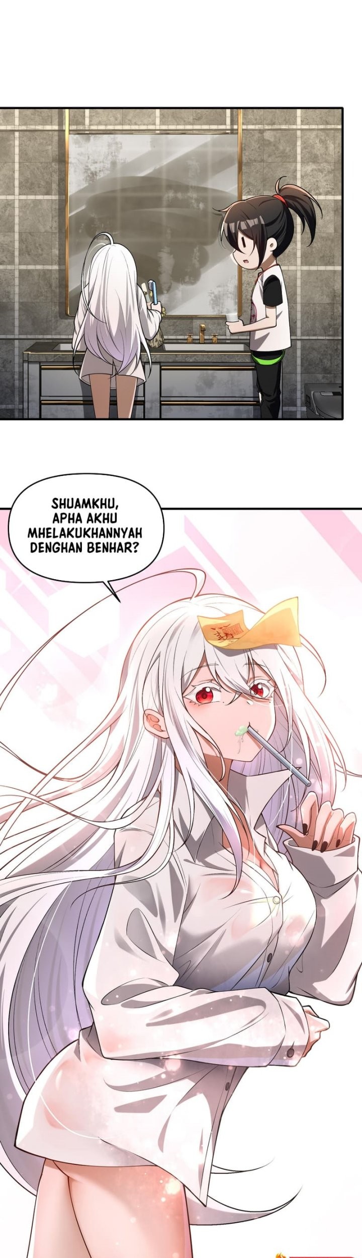 During The Live Streaming, I Proposed To A Female Ghost Chapter 5 Gambar 21