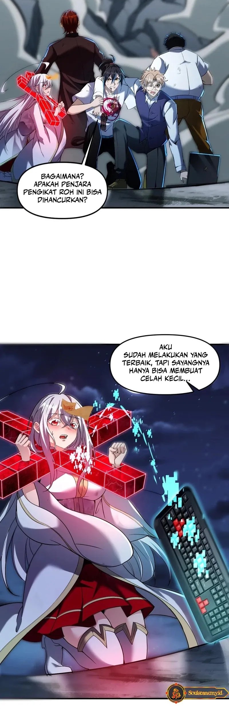 During The Live Streaming, I Proposed To A Female Ghost Chapter 51 Gambar 16