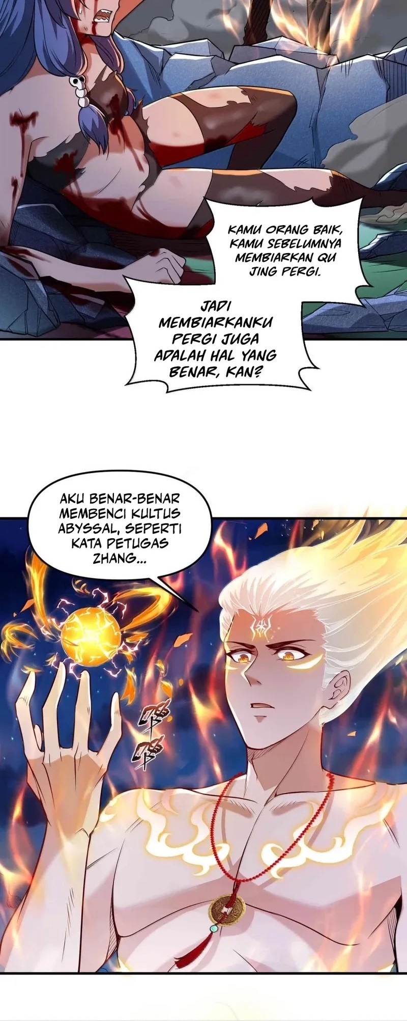 During The Live Streaming, I Proposed To A Female Ghost Chapter 52 Gambar 44
