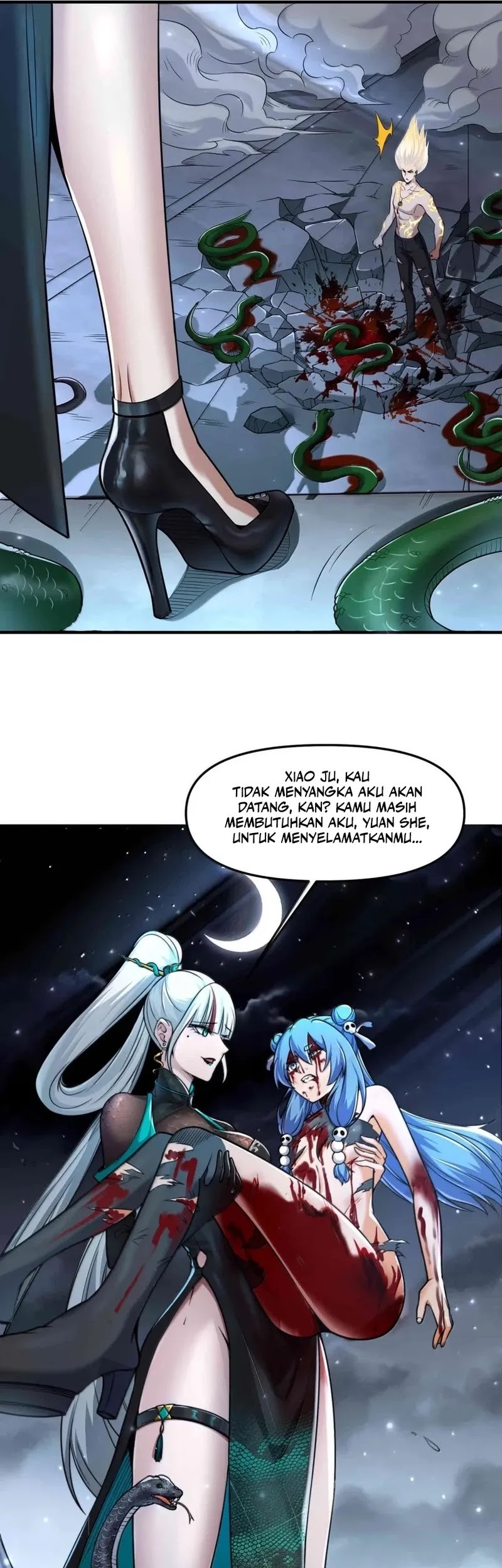 During The Live Streaming, I Proposed To A Female Ghost Chapter 52 Gambar 47