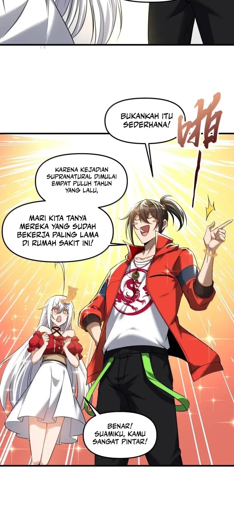 During The Live Streaming, I Proposed To A Female Ghost Chapter 57 Gambar 35