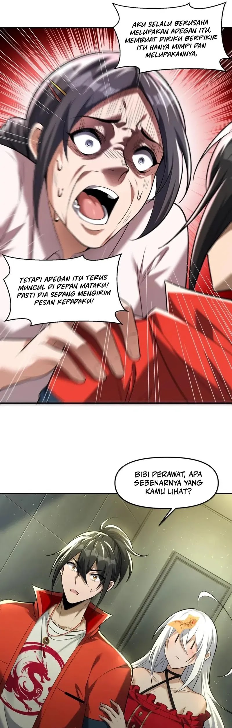 During The Live Streaming, I Proposed To A Female Ghost Chapter 57 Gambar 50