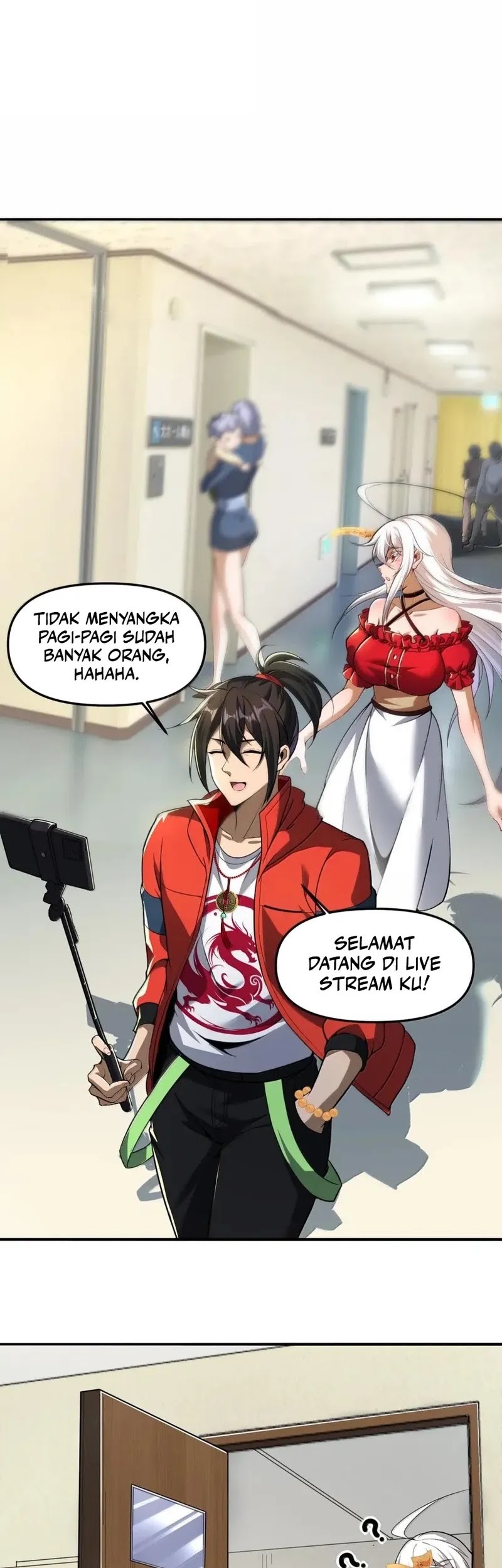 During The Live Streaming, I Proposed To A Female Ghost Chapter 57 Gambar 6